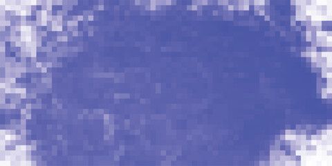 Abstract pixelated illustration with blue gradient background and soft edges ideal for digital designs and backgrounds