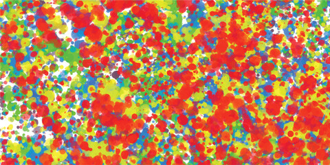 Abstract watercolor splatter background with vibrant colorful splashes suitable for creative designs and artistic projects