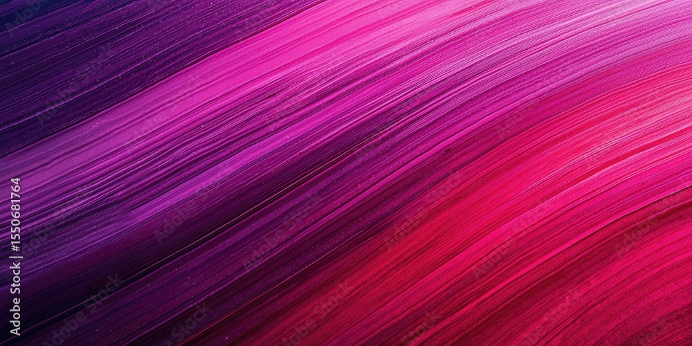 Poster a gradient transitioning from dark purple to hot pink, where the strong contrast and vibrant tones f