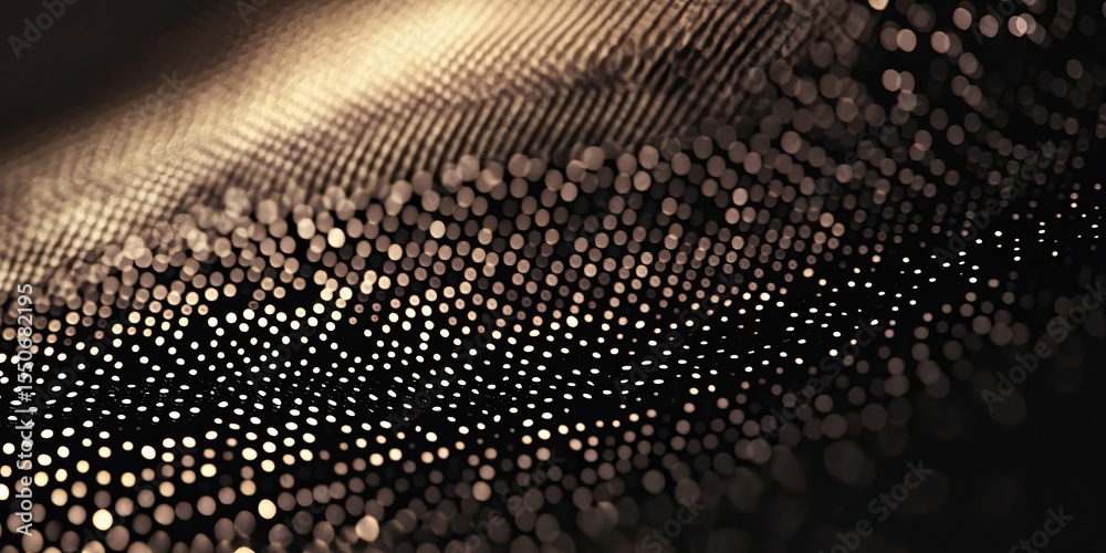 Aufkleber High-resolution close-up of tiny repeating dots with soft edges and subtle contrast, ideal for minimalist modern backgrounds.
