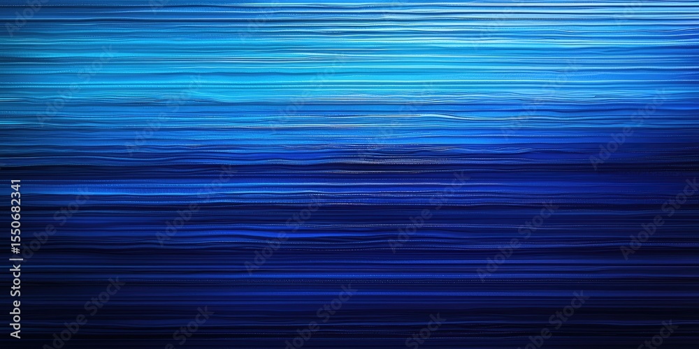 Poster a detailed view of a bold gradient shifting from navy blue to electric cyan, with vivid colors addin