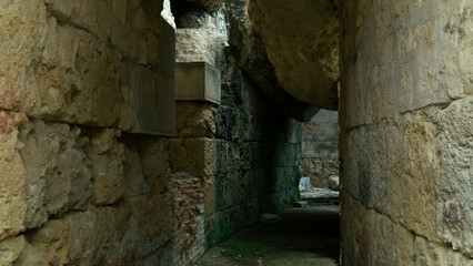old stone wall