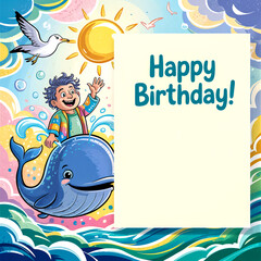 Happy Birthday Cartoon Bible Jonah and The Whale