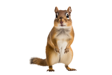 Eastern Chipmunk: Detailed Close-Up Photograph of a Wild Chipmunk transparent background png