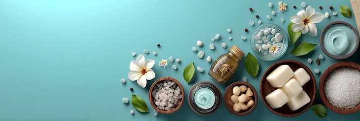 Healthy vegetables, greens and grains, copy space