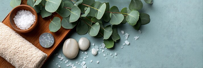 Cooking nd seasoning spices border on black slate background