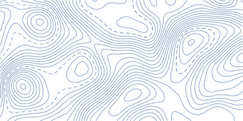 Topographic map background geographic line map. luxury abstract blue line art design geography concept vector illustration topo contour grid abstract backdrop background.