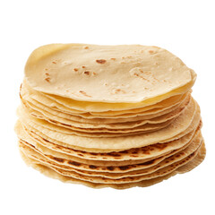 Perfect Flour Tortillas: A Stack of Homemade Goodness transparent background png