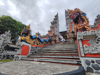 Hyang Guru Temple balikpapan, This temple was built to worship Sang Hyang Widhi as Hyang Brahma,...
