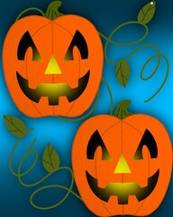 Halloween pumpkins