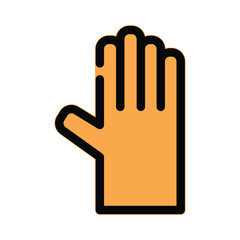 Glove icon design template