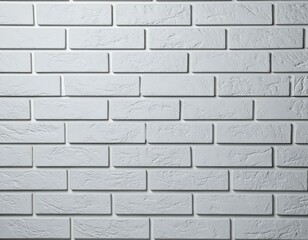 Obraz premium Whitewashed brick wall texture. Perfect for backgrounds, design projects, and interior design inspiration.