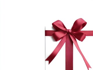 Wrapped gift, elegant bow
