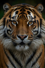 Fototapeta premium Siberian Tiger Face