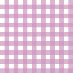 Purple gingham checkered pattern with alternating squares. Perfect for fabric, tablecloths, fashion, backgrounds, and classic retro-themed designs.