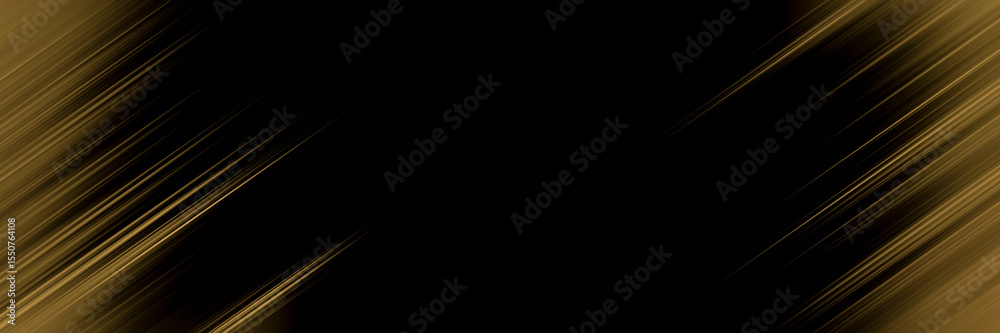 Poster abstract black and gold are light with white the gradient is the surface with templates metal texture soft lines tech diagonal background gold dark sleek clean modern.