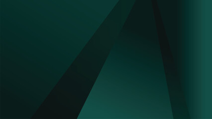 Dark emerald green abstract background vector with gradient color, multiply layer, and copy space