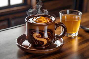 Xocolata amb Mel - Andorran Food Sweet Fusion of Rich, Velvety Chocolate and Natural Honey, Creating a Decadent Treat That Reflects the Unique Flavors of Andorra’s Culinary Heritage