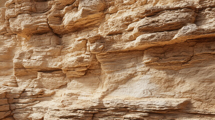 Weathered sandstone rock texture with earthy tones and natural layered formation
