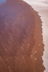 Waters spreading across the salt flats of Kati Thanda-Lake Eyre
