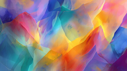 abstract colorful background with bokeh