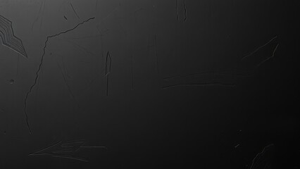 Dark monochrome background with subtle texture and cracks for design applications