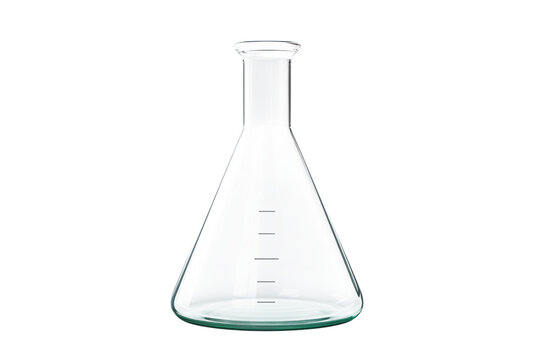 Erlenmeyer Flask: Laboratory Glassware, Scientific Equipment, Chemistry Experiment, Conical Flask, Research Tool, Glass Beaker, Science Supplies, Lab Supplies transparent background png