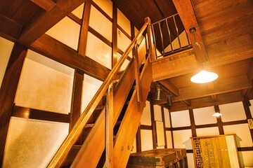 古民家の階段