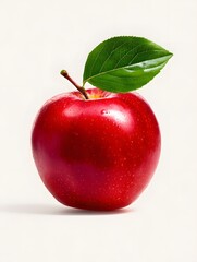 Real photo of ripe apple, generation AI 