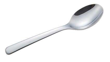 Shiny Teaspoon: Close-Up Product Shot for Culinary Websites transparent background png