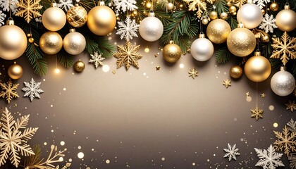 Christmas celebration decor festive gathering digital artwork elegant environment overhead view holiday spirit