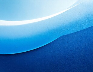 Abstract background with smooth wave blue and white color