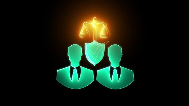 Corporate Ethics & Responsibility Icon | Integrity and Fair Practice Symbol