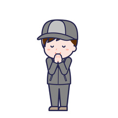 工場作業員／ななめ／男性 24