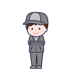 工場作業員／ななめ／男性 28