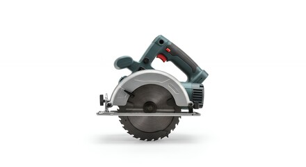 Circular saw gray tool for construction