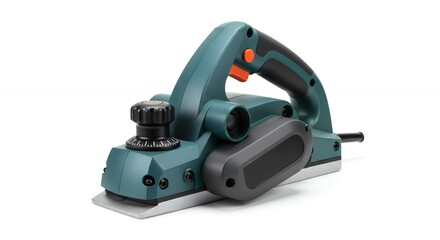Naklejka premium Electric planer tool isolated