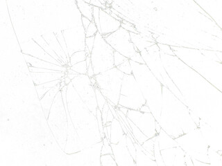abstract broken glass transparent
