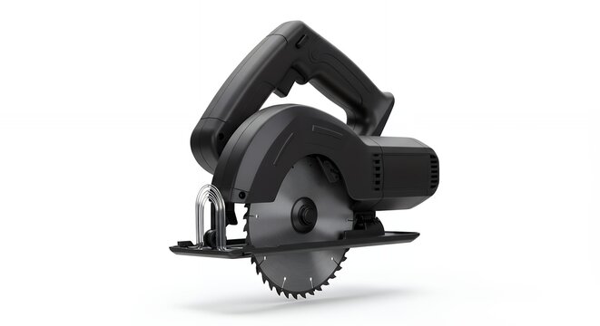 Portable electric circular saw