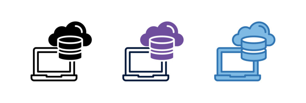 Cloud Database Icon
