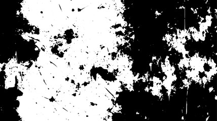 Obraz premium Grunge Splatter Texture with Scratches and High Contrast Abstract Distressed Background