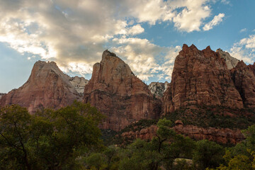 Zion National Park Court of the Patriarchs