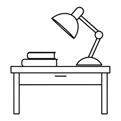 desk lamp and table lamp