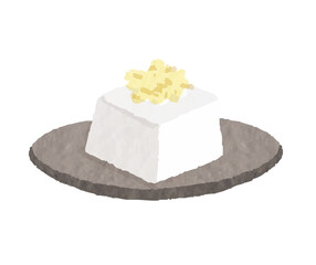 豆腐　豆腐料理　冷奴　冷ややっこ　生姜