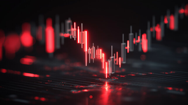 Dynamic oil market analysis financial graph trends digital environment data visualization concept