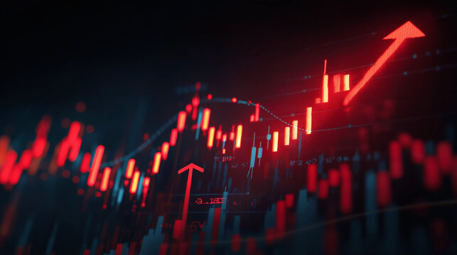 Oil price graph surge financial market data visualization digital environment analytical viewpoint