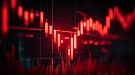 Oil market graph analysis trading floor price trends digital environment close-up view investment insights