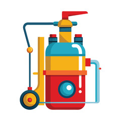 set of cleaning equipment