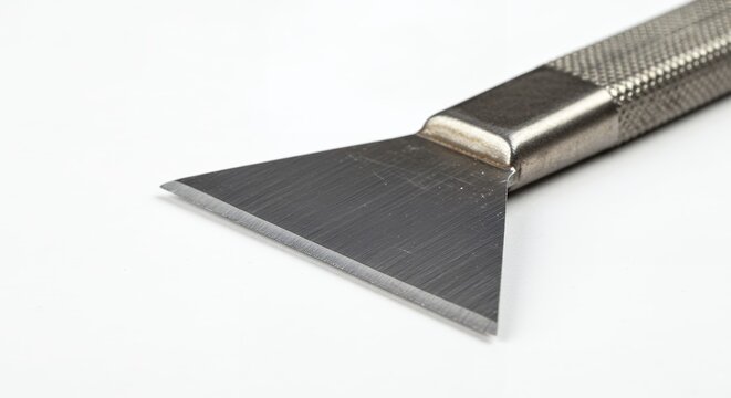 Closeup metal utility tool