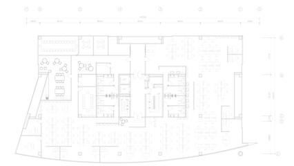 Drawings 2d layout furniture layout office layout vector format